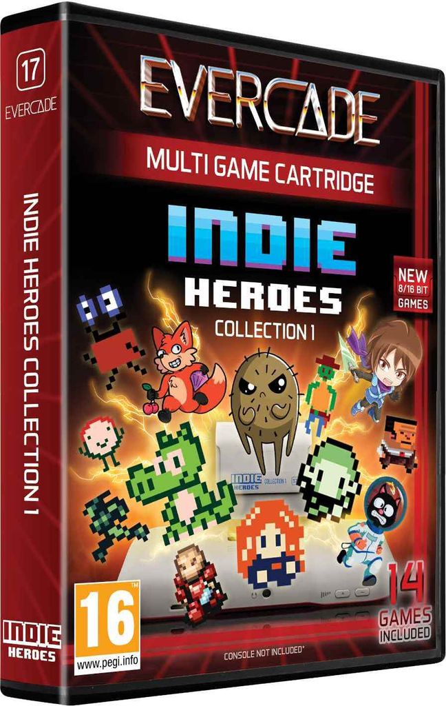 Blaze Indie Heroes Collection, Evercade Produktbild 