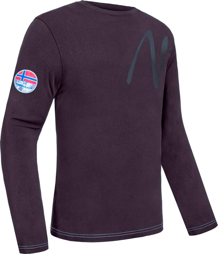 Nebulus Longsleeve CHOP Herren, Longsleeve, Rundhalsausschnitt, P6641 - Herren, schwarz-grau, L