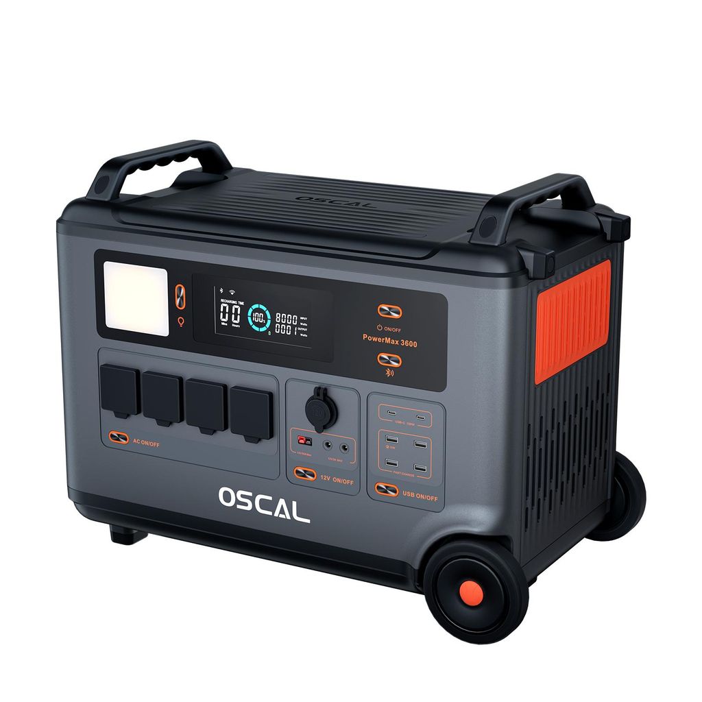 Stromerzeuger PowerMax 3600W Powerstation 3,60 in kW, Produktbild 