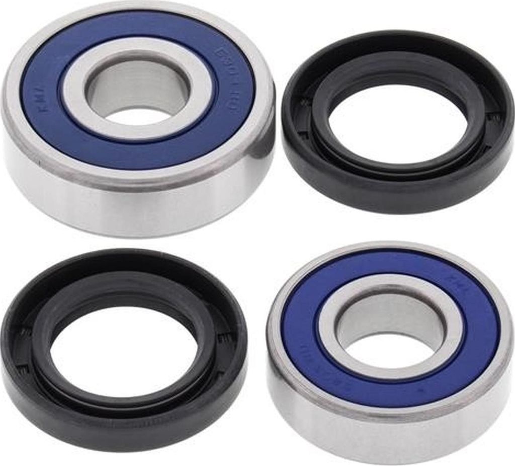 Radlager Satz mit Simmerring für Hinterrad Honda CL 250 S Scrambler Baujahr 1982-1983 von All Balls Racing - Neu
