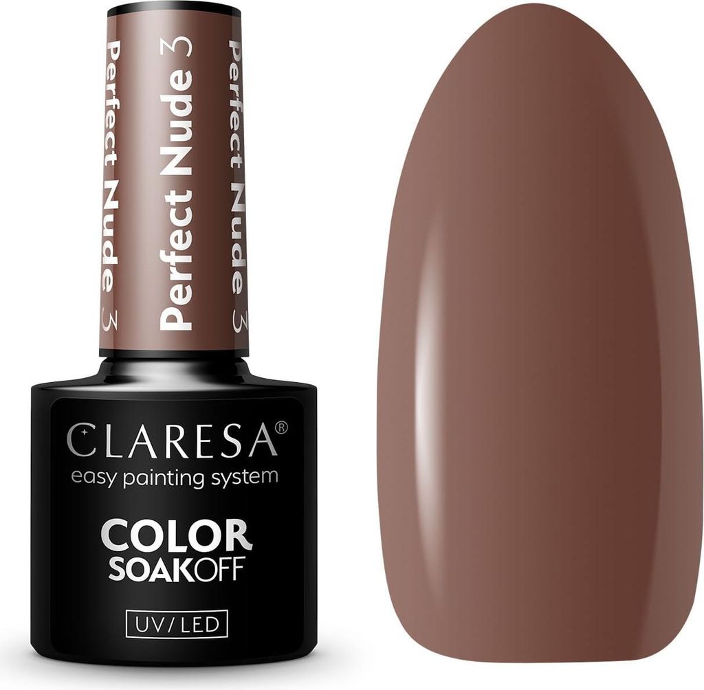 CLARESA Hybrid-Nagellack PERFECT NUDE 3 -5g