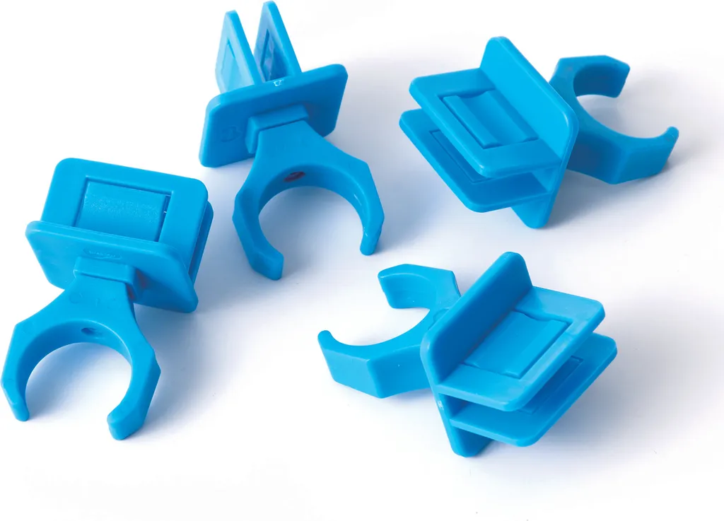 Lot 12 ClipA de connexion bleu - Accessoire rechange Weplay