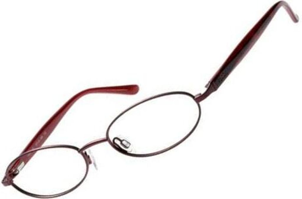 Fossil Korrektionsfassung Brille Metall Kunststoff Rot 51/17/135 - OF1161600