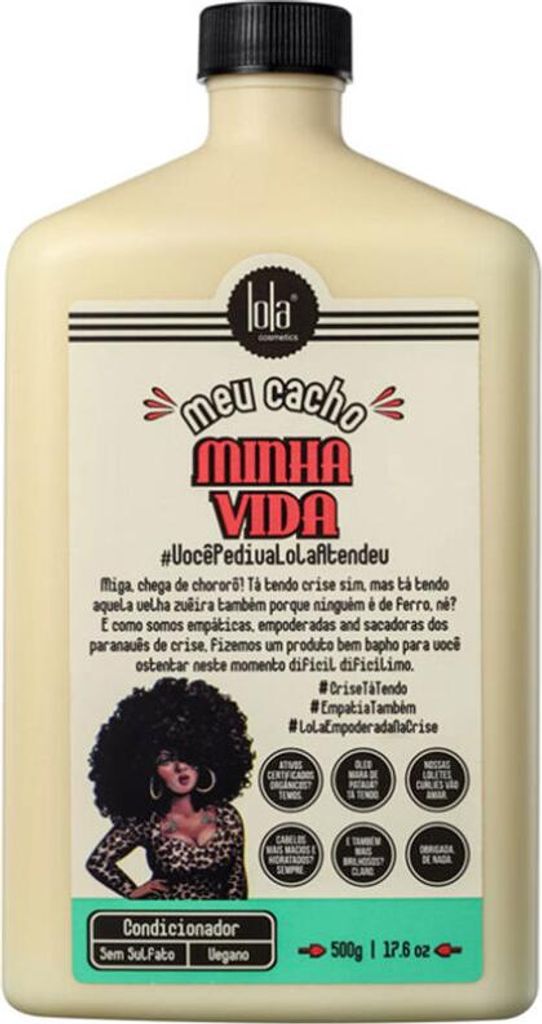 Lola cosmetics Meu Cacho Minha Vida Spülung 500 ml Produktbild 