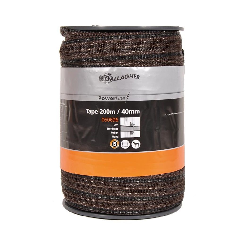 Gallagher Schriklint PowerLine (40 MM / Terra) - 200 Meter