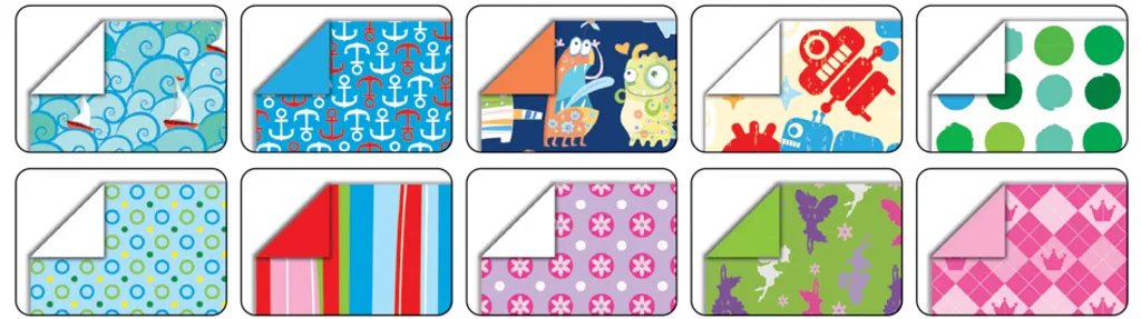 Set Origami Folia KINDERSPASS 15x15cm - 50 Fogli Carta Creativa - 3