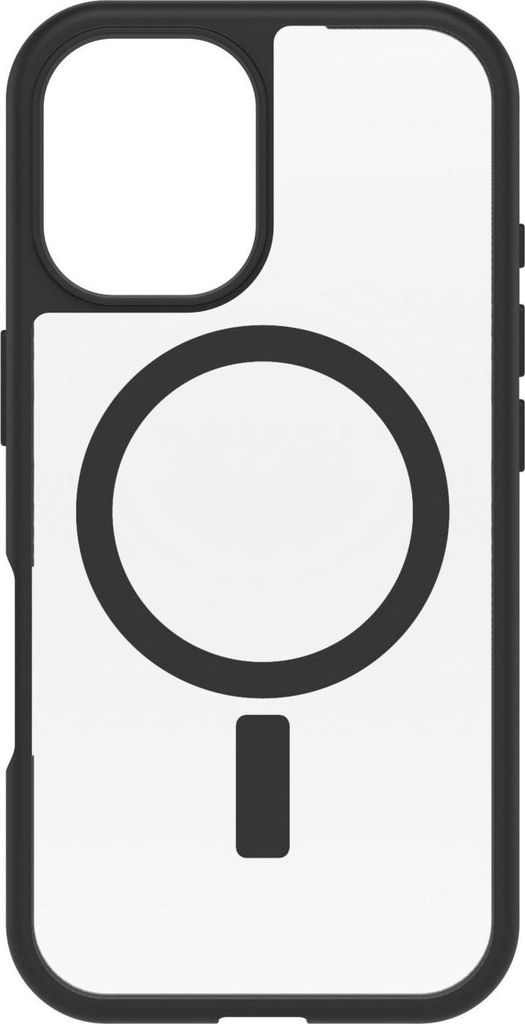 OtterBox React Series für MagSafe für iPhone 16, Black Crystal
