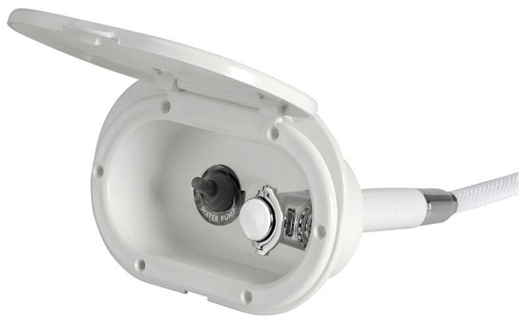 Boîte de douche Interrupteur marche/arrêt Tuyau PVC 2,5 m , Image du produit 
