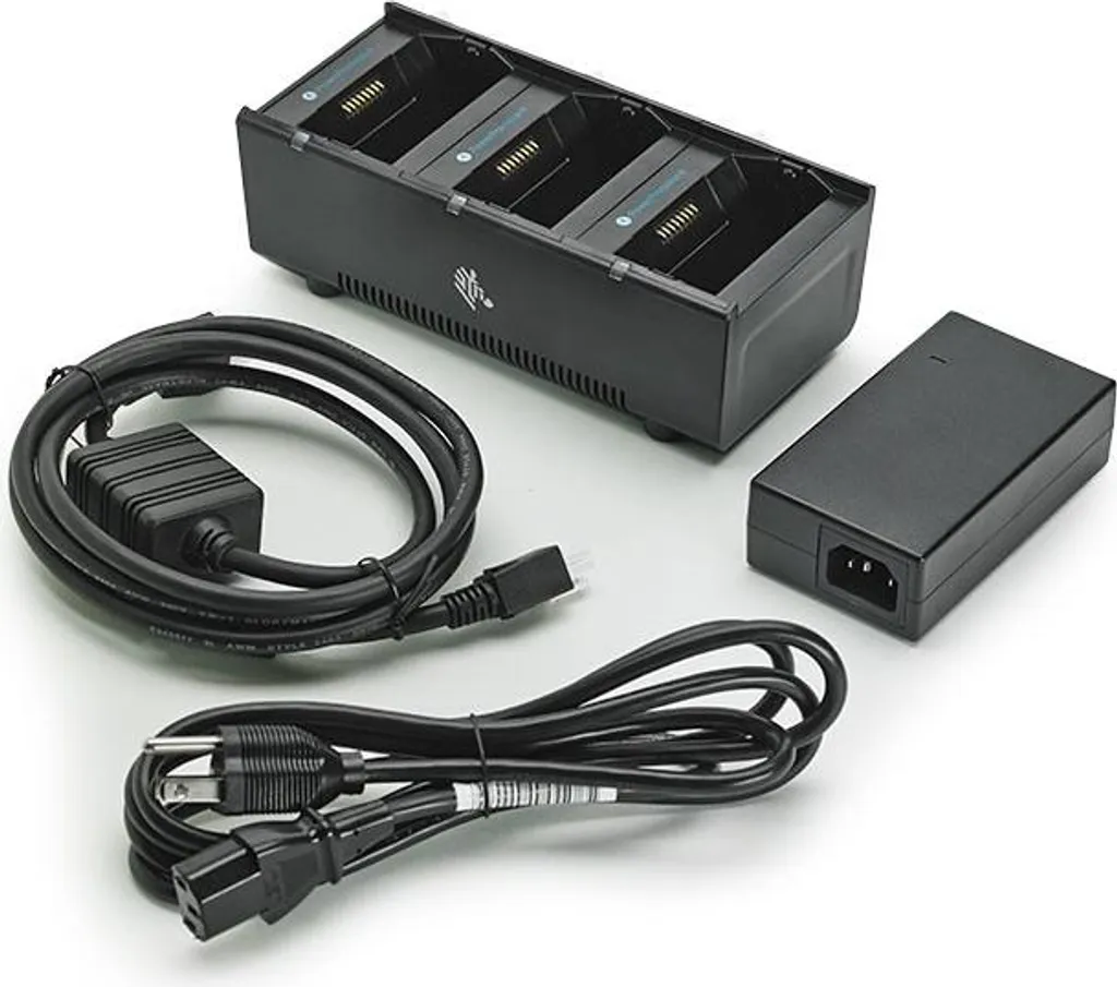 Chargeur triple ZQ310 et ZQ320 : fini les pannes de batterie Zebra