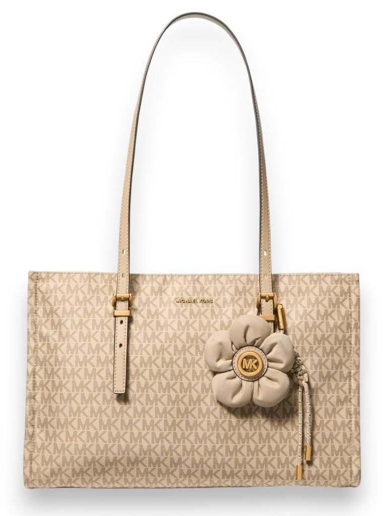 MICHAEL KORS 30T6A6ZT8C MD EW TZ TOTE W CHARM Beige Produktbild 