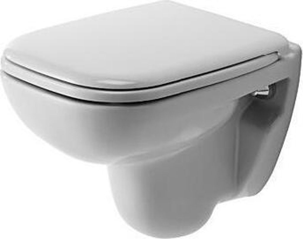 Duravit Wand-WC COMPACT D-CODE tief, 350 x 480 mm HygieneGlaze weiß