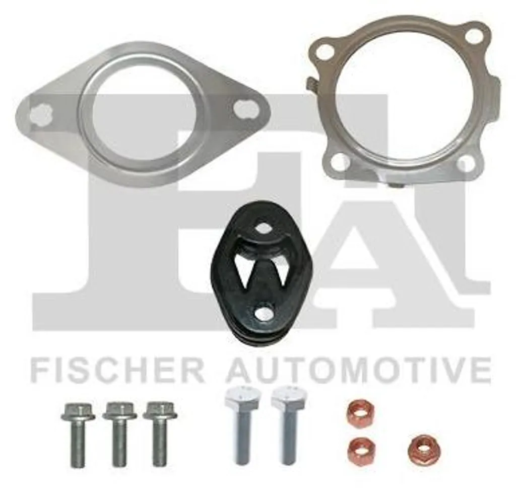 Stopper fuite échappement FORD Fiesta Mk6 Kit montage catalyseur FA1