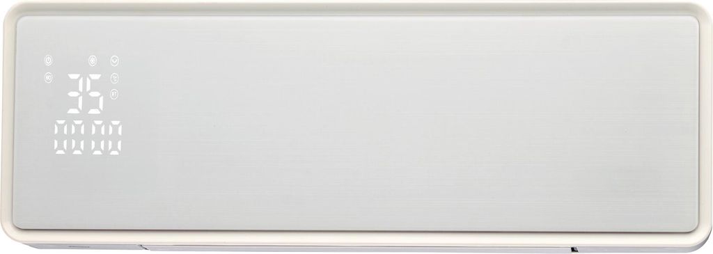 Keramische Wandheizung - Schwarz - 1000/2000W, Wifi-Thermostat, Fernbedienung