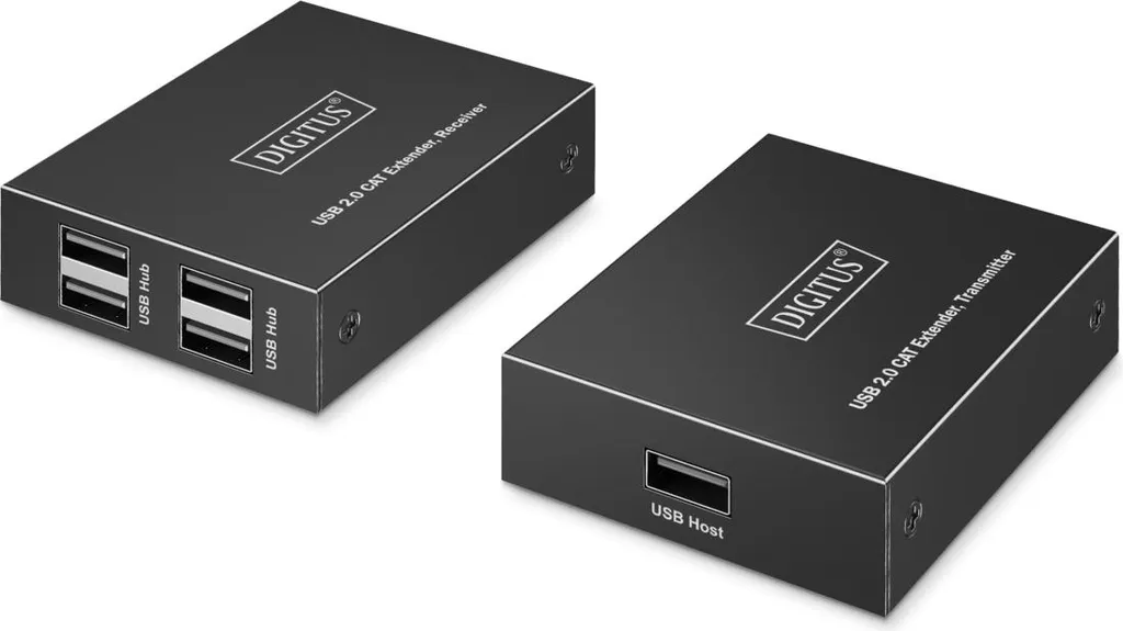Extension USB pour Vidéosurveillance et Bureautique 4 Ports sur 150m