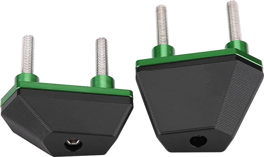 Sliders de cadre en aluminium CNC vert pour Kawasaki Z1000 Z800 et Z750
