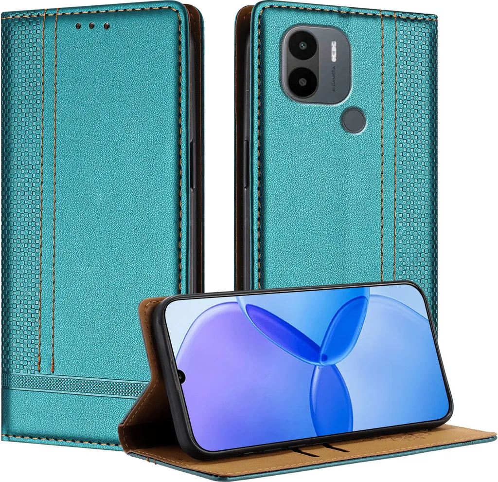 Custodia Xiaomi Redmi A1+/A2+ Verde in Pelle: Protezione e Stile