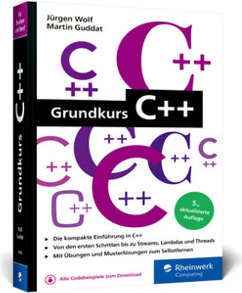Livre Grundkurs C++ : Le manuel d'apprentissage pour débutants complet