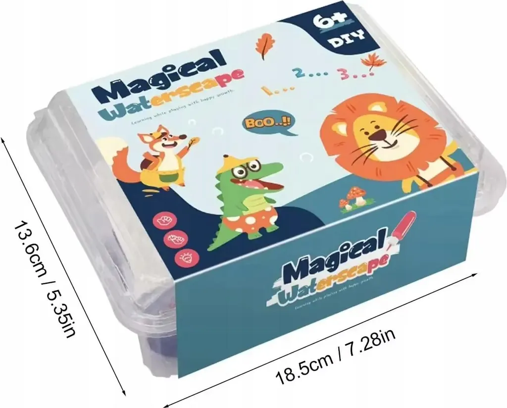Jeu de Création de Figurines Aqua Gel Magique pour Activité Créative