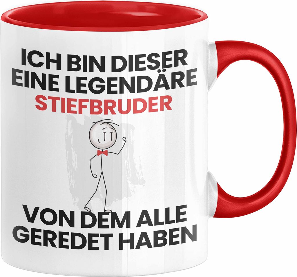 Stiefbruder Geschenk Tasse Lustige Geschenkidee Geburtstag Produktbild 