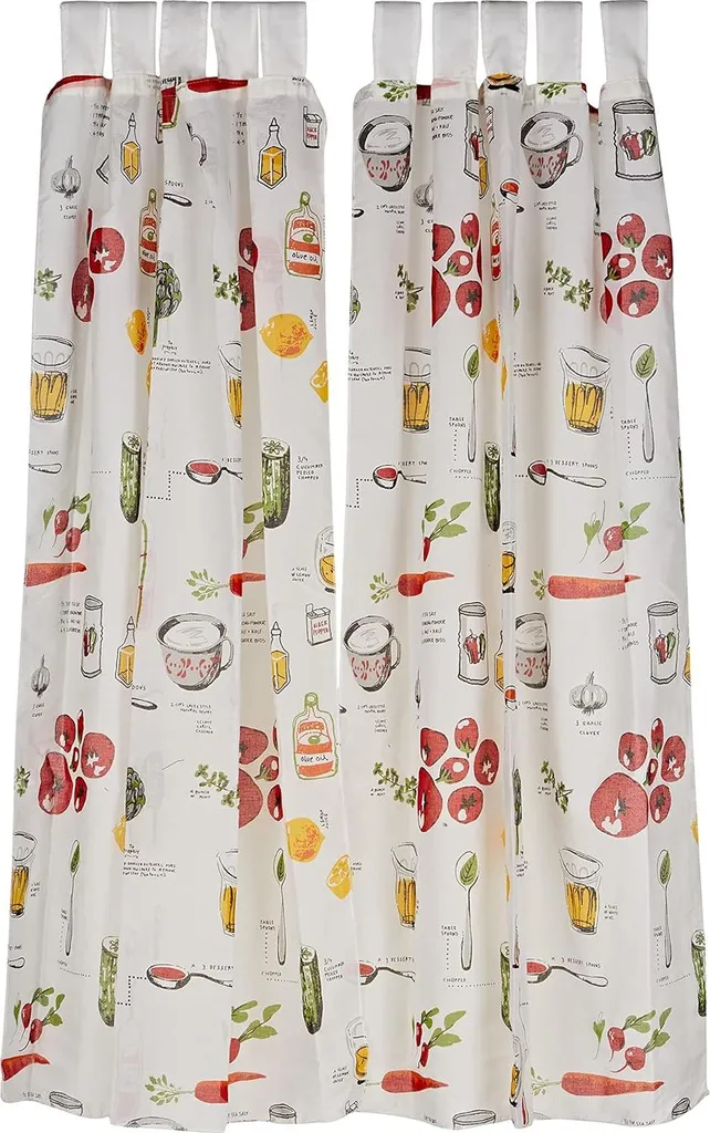 Store tamisant rouge vin 100 x 140 cm - Tissu haute qualité cuisine