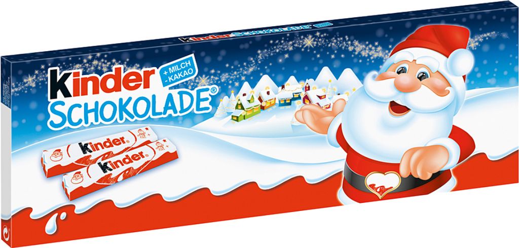 Kinder Schokolade Mini Riegel Weihnacht Edition aus Produktbild 