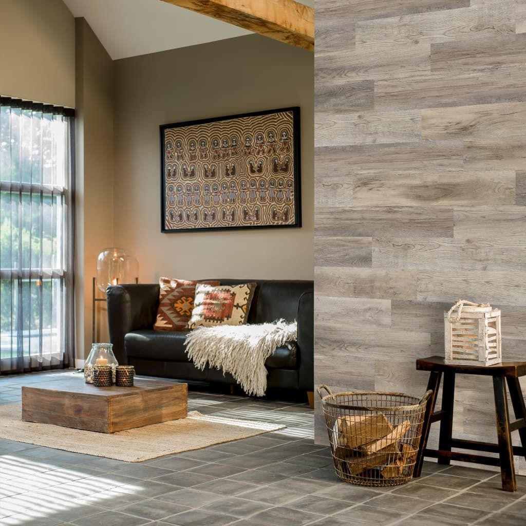 WallArt Wandpaneele 30 Stk. GL-WA31 Holzoptik Barnwood-Eiche Weiß