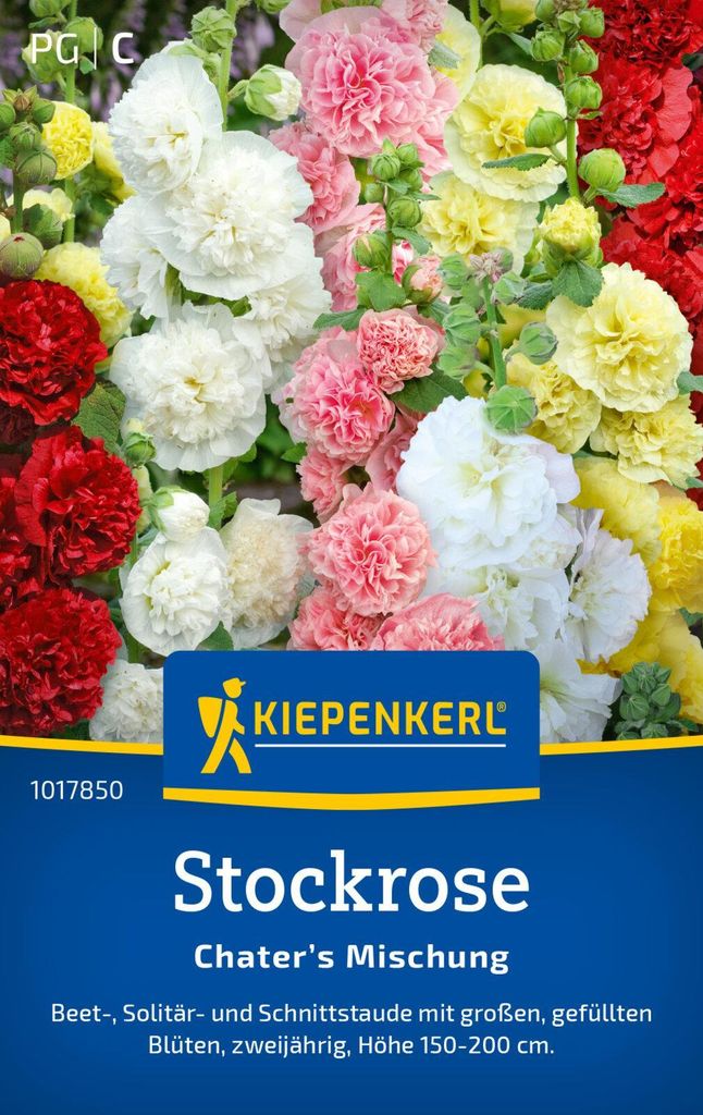 Kiepenkerl Stockrosensamen Chater’s 50 Pflanzen Produktbild 