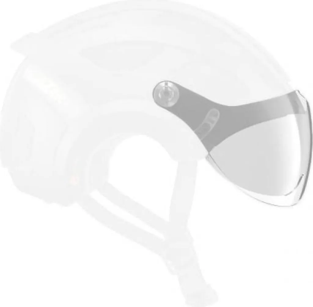 Visière claire pour rouler en vélo électrique avec casque Anverz NTA S