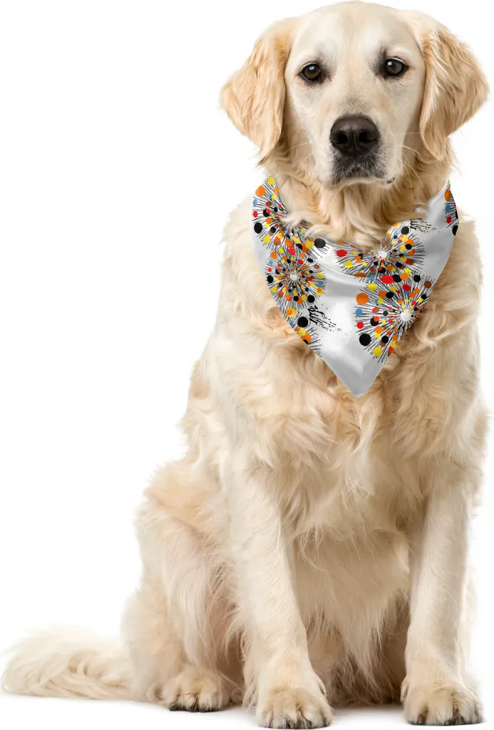 Sciarpa Cani ABAKUHAUS Lavabile 55x55cm | Bandana Resistente Pet