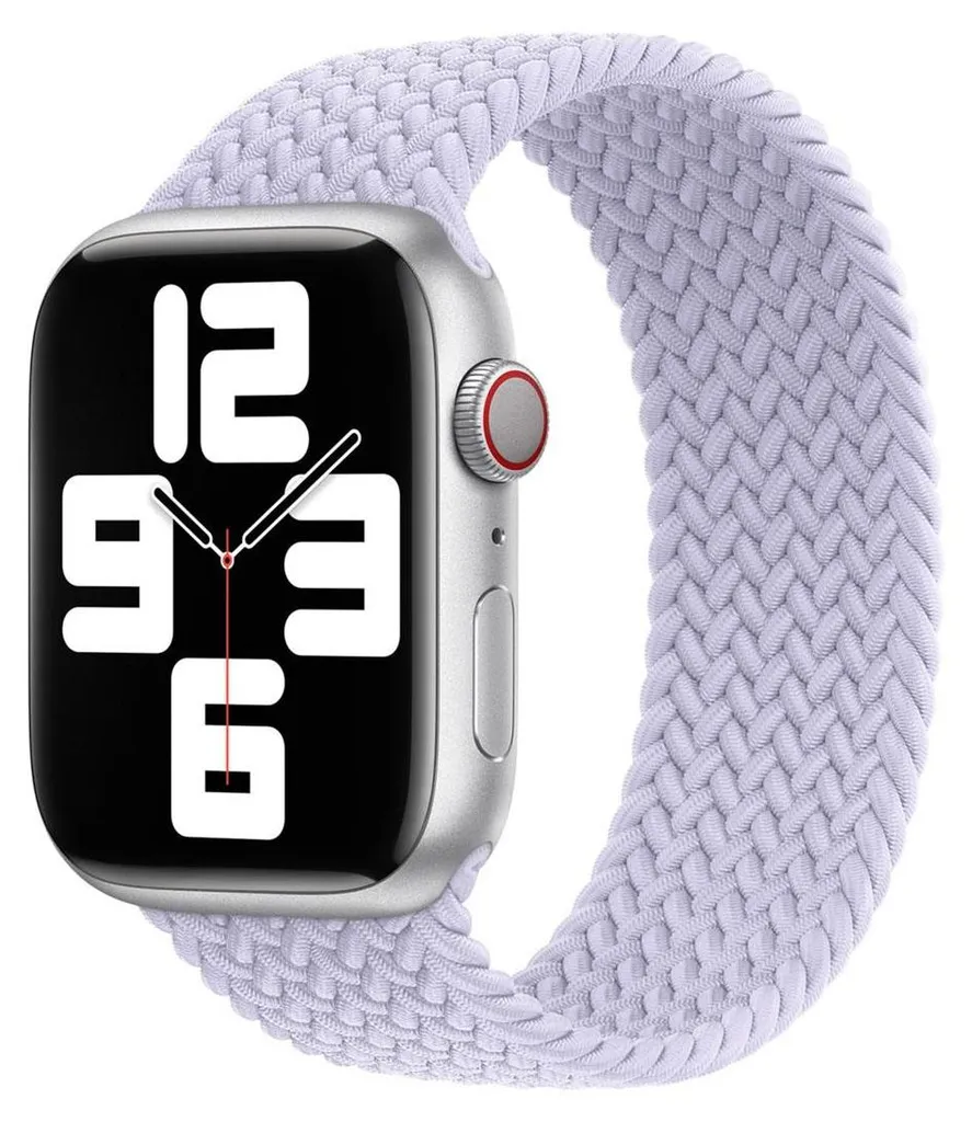 Cinturino Apple Watch Viola Nebbia Intrecciato - Taglia 6 Fashion