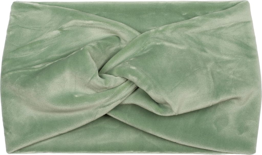 styleBREAKER Damen Stirnband in Samt Optik mit Twist Knoten, warmes Haarband, Headband, Haarschmuck 04026040