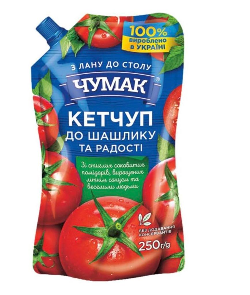 Chumak – Tomatenketchup für Schaschlik, 250 g Produktbild 