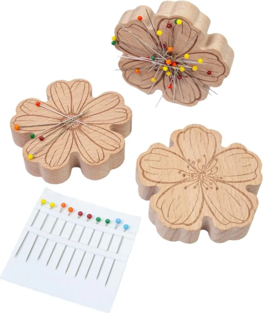INF Magnetic Flower Cutter - Gadget Multiuso Marrone in ABS 7.2cm - 2