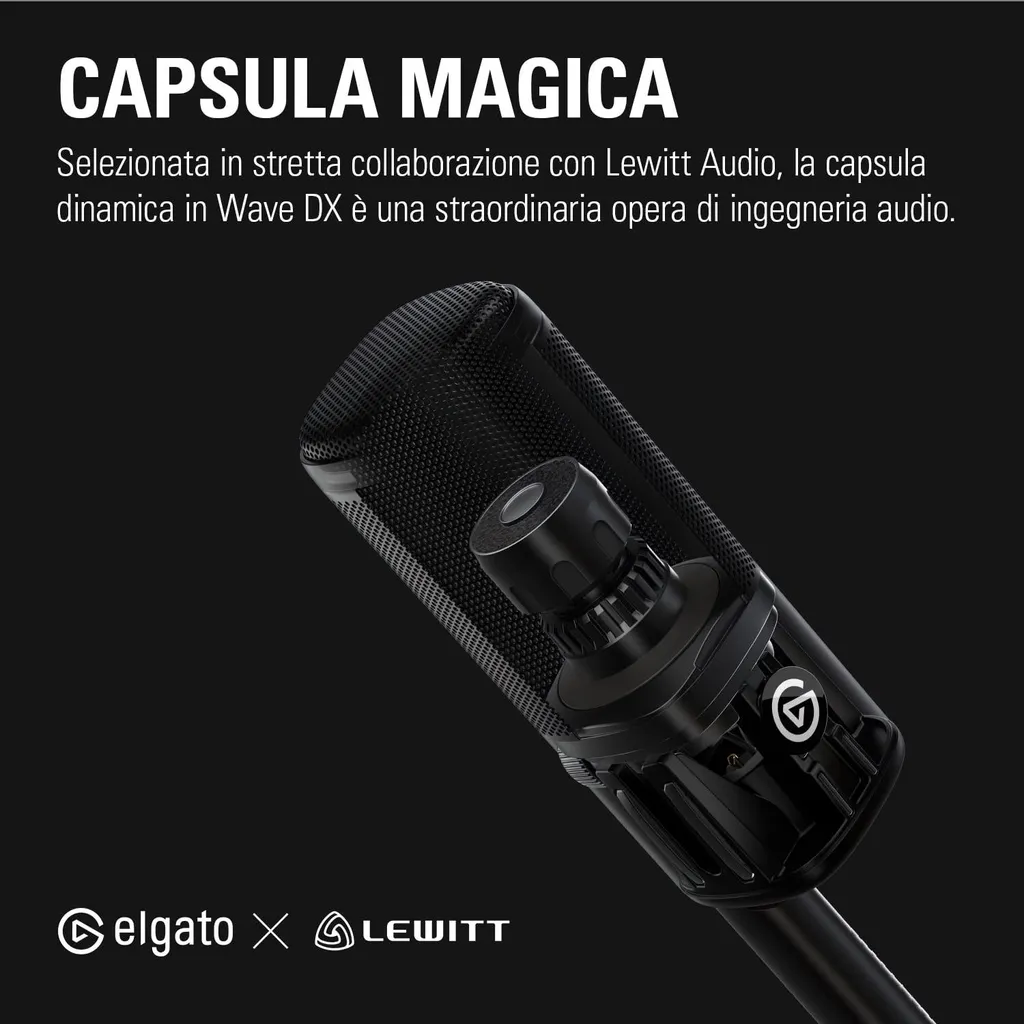 Micro Dynamique Elgato Wave DX XLR : Éliminez les Bruits de Fond Voix - 7