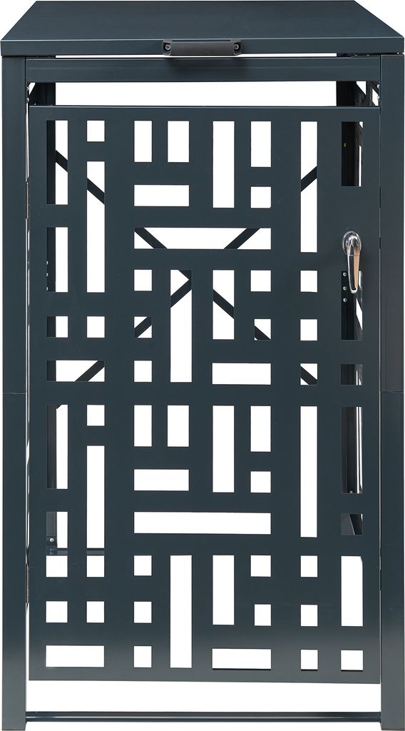 Cassonetto per 1 cassonetto 116 x 68 x 80 cm in acciaio Immagine del prodotto 