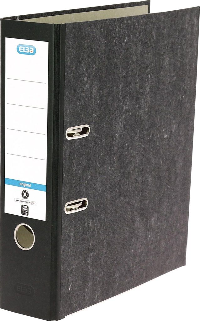 ELBA Ordner ELBArado 100081009 WM BC A4 8cm schwarz Produktbild 