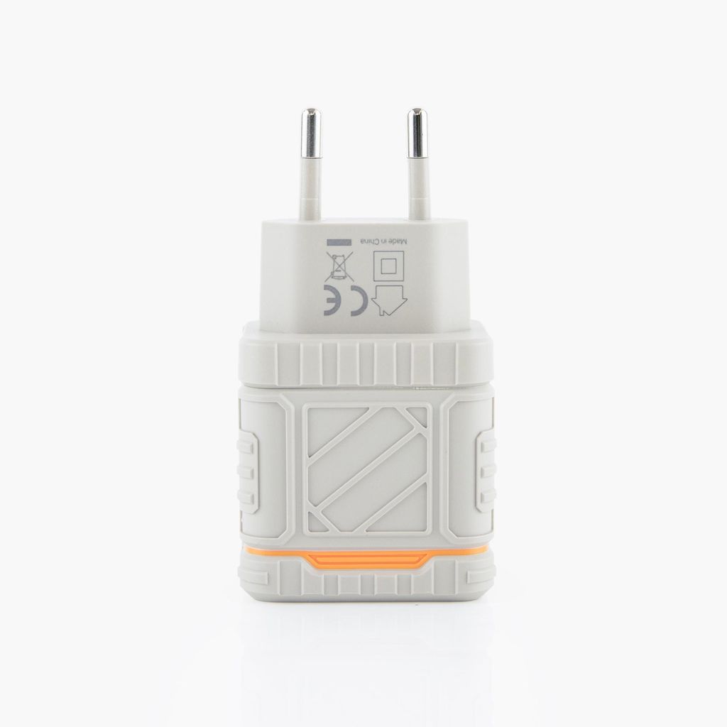 RugOne 33W USB-C Schnellladegerät Netzadapter Hellgrau Produktbild 