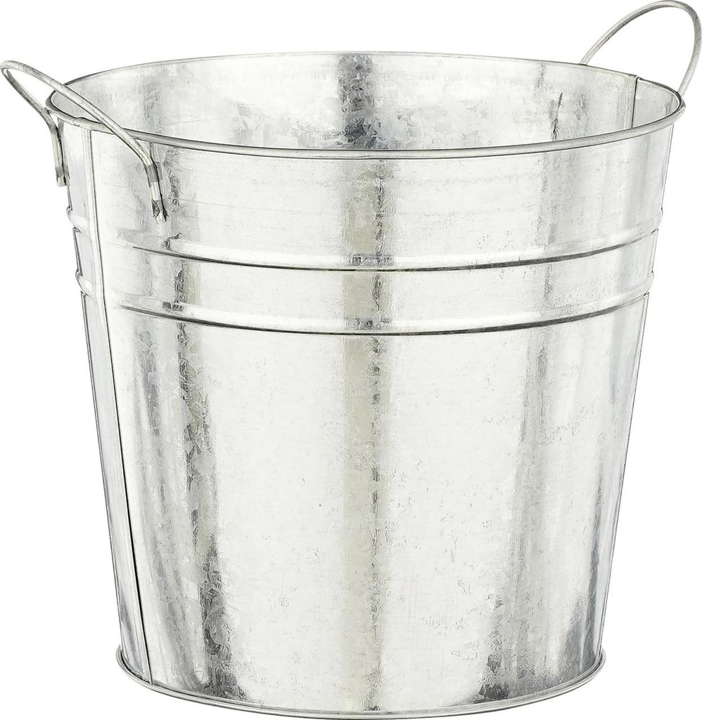 Mica Decorations Topf Joey Eisen Ø 18 x 16 cm grau Produktbild 