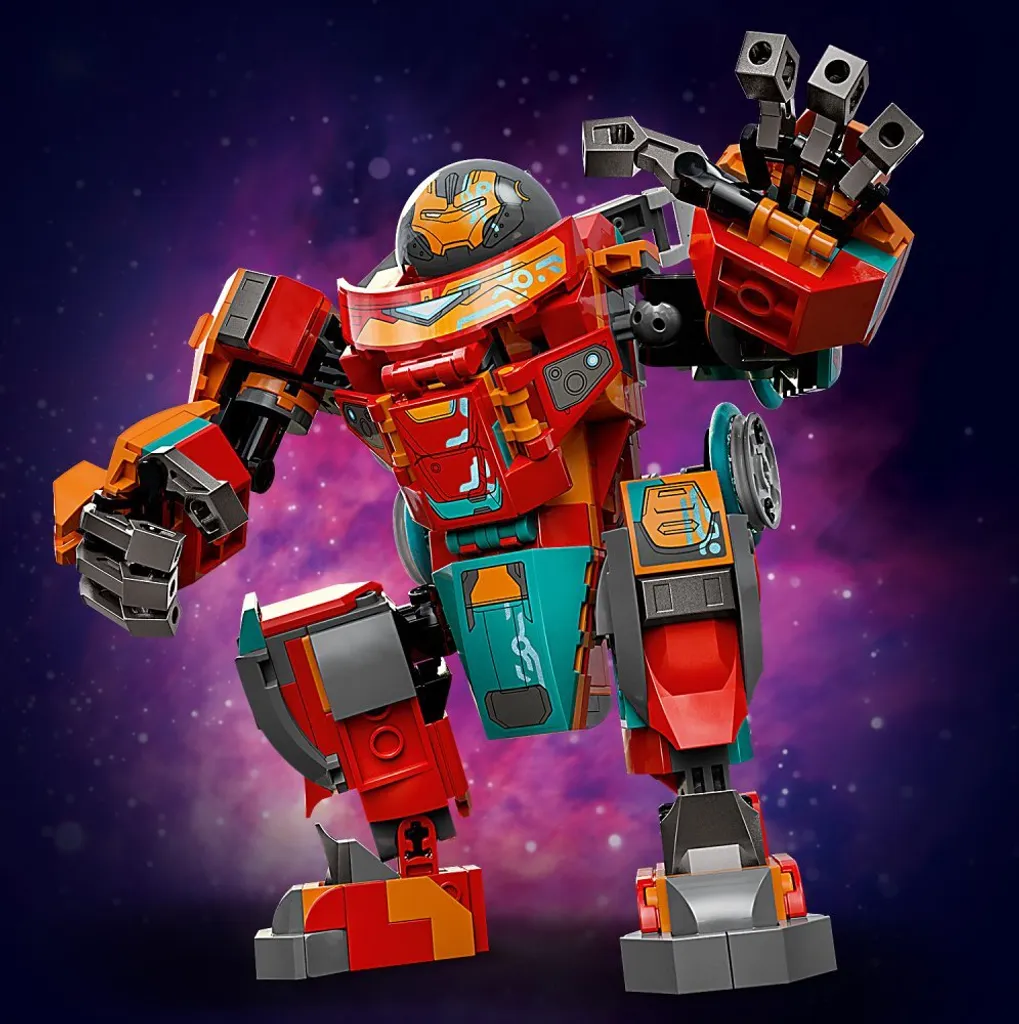 Robot Iron Man LEGO Marvel 76194 Jouet de construction transformable 2-en-1 - 11