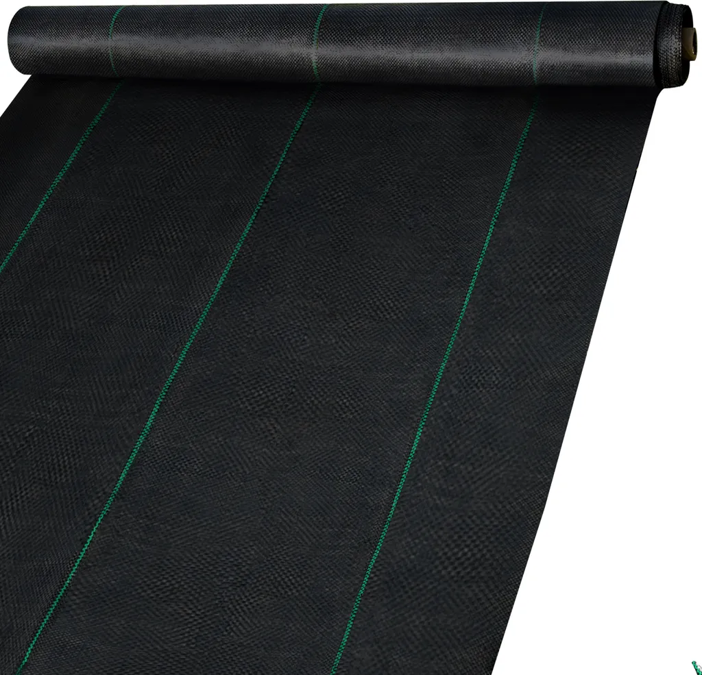 Feutre Géotextile Jardin 1.8x91m pour Allées et Aménagement Extérieur