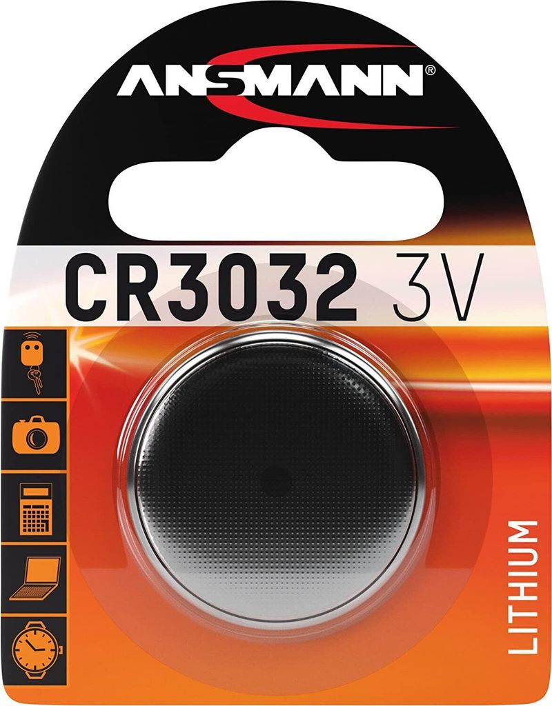 ANSMANN 1516-0013 Pila a bottone CR3032 3V Litio Immagine del prodotto 