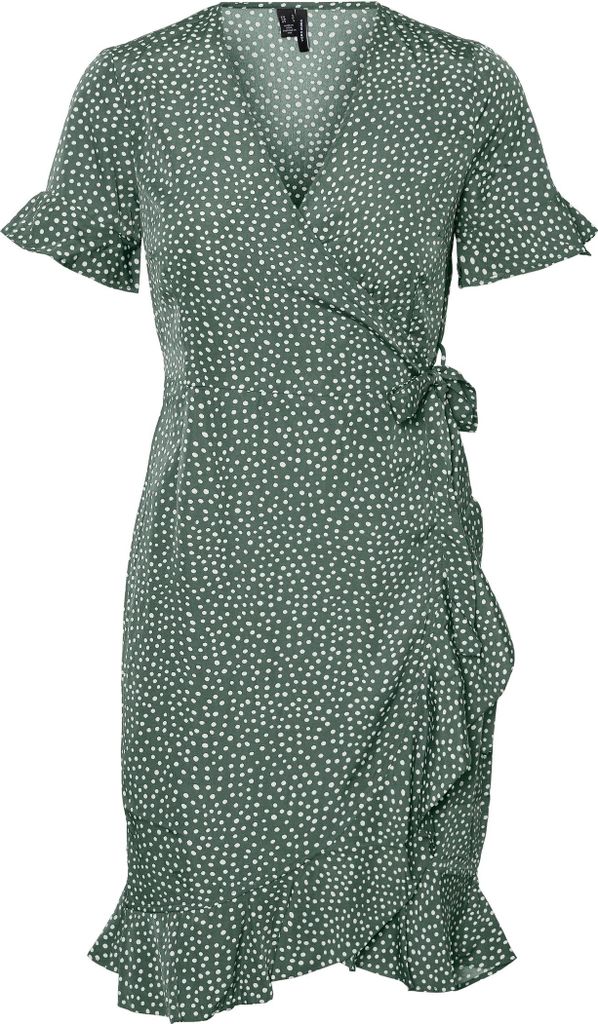 VERO MODA Kurzes Wickelkleid VMFILLI Größe: S