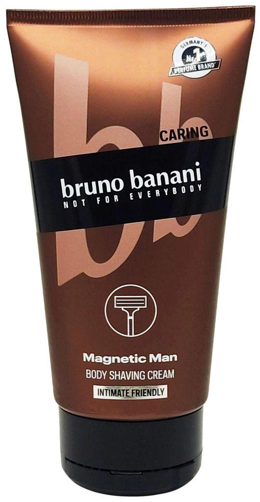 bruno banani Magnetic Man Rasiercreme Körper Intimbereich Produktbild 