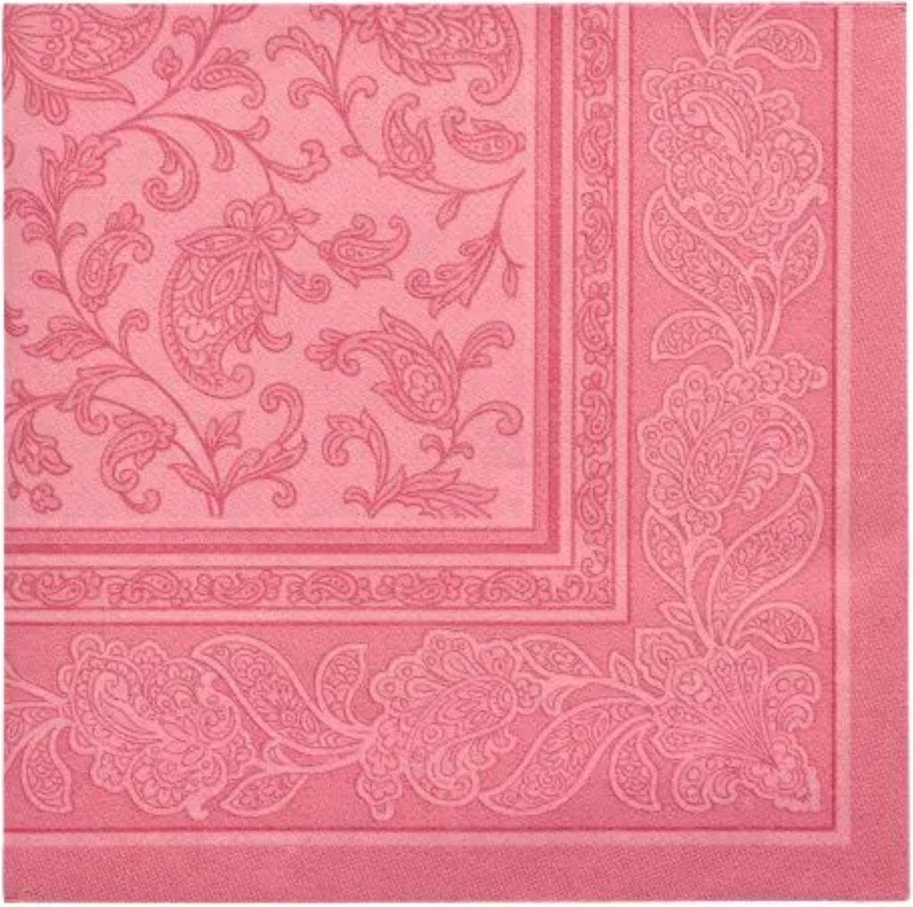 Servietten RC "Ornaments" 40x40cm/20Stk. | Rosa Produktbild 