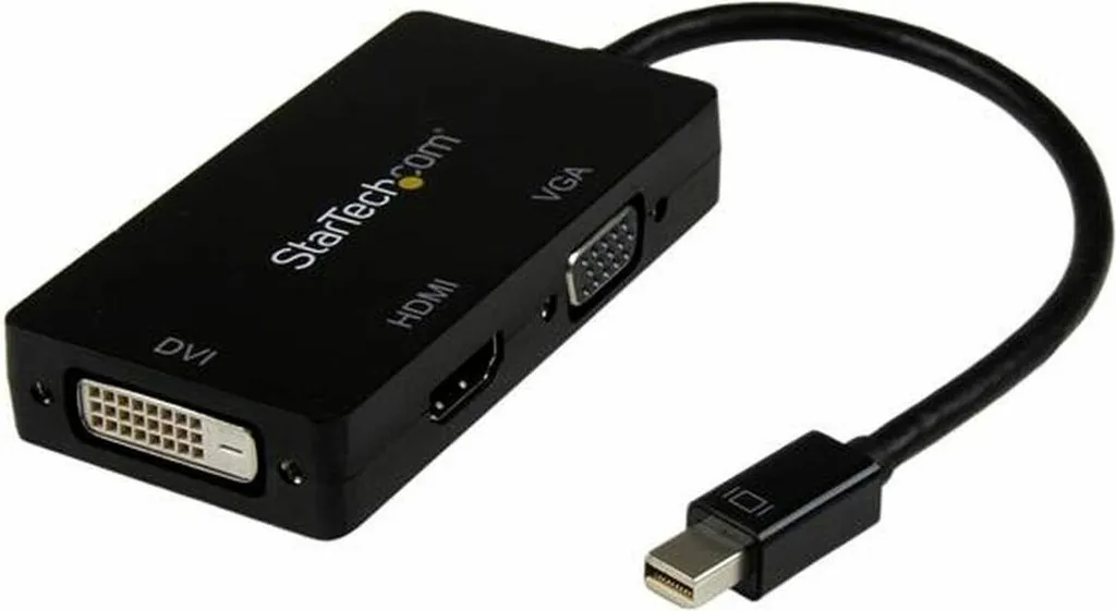 StarTech MDP2VGDVHD Adaptateur Mini DisplayPort vers HDMI VGA DVI 1,5m