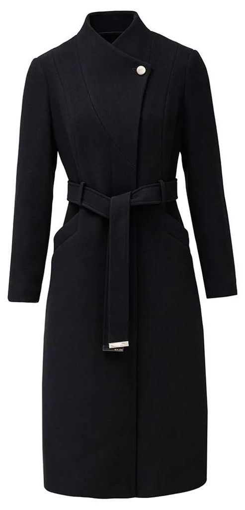 Salsa Jeans Pea Coat Black M Woman Black M Zdjęcie produktu 