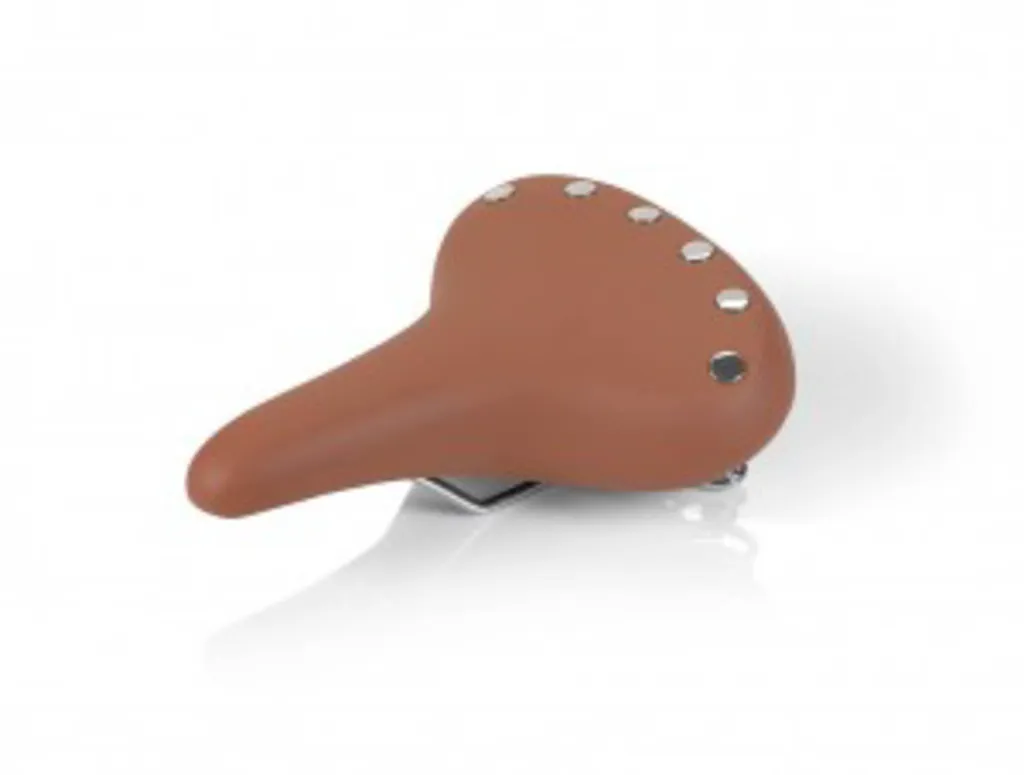 Selle de Vélo pour Position Droite XLC SA-T20 Marron Unisexe