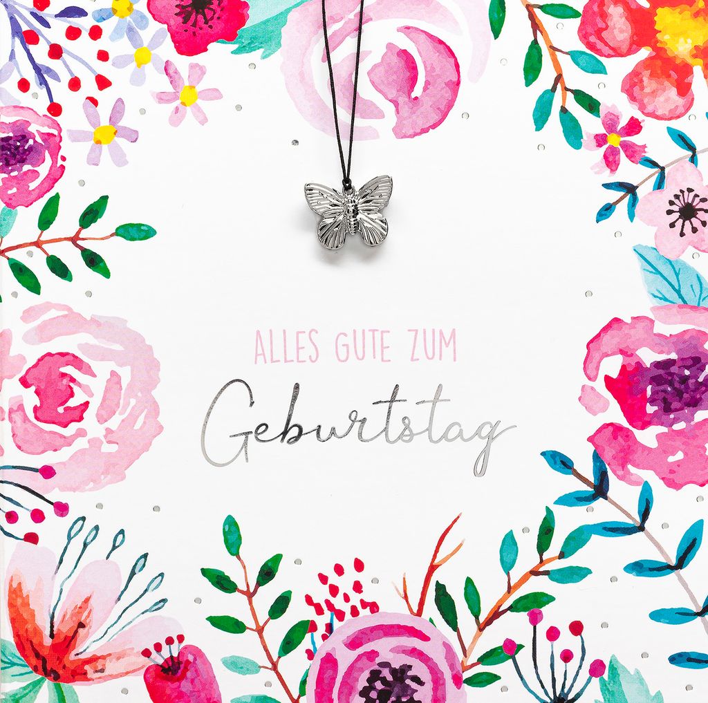 Little Things Card Glückwunschkarte im Format 15 x 15 cm mit Briefums