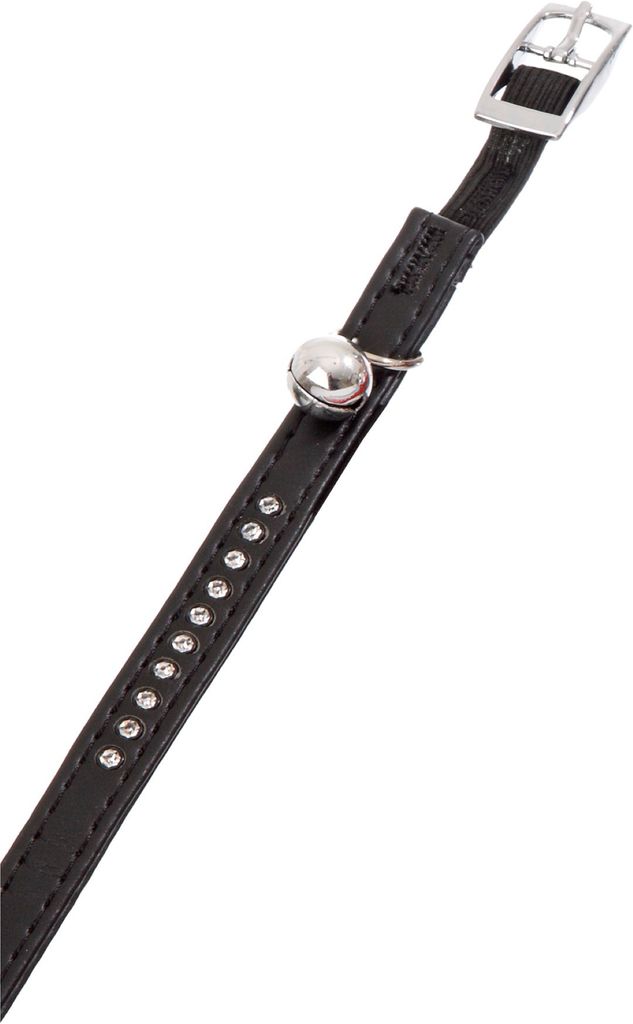 Collier monte carlo noir m 30 cm 11 mm chat Image du produit 