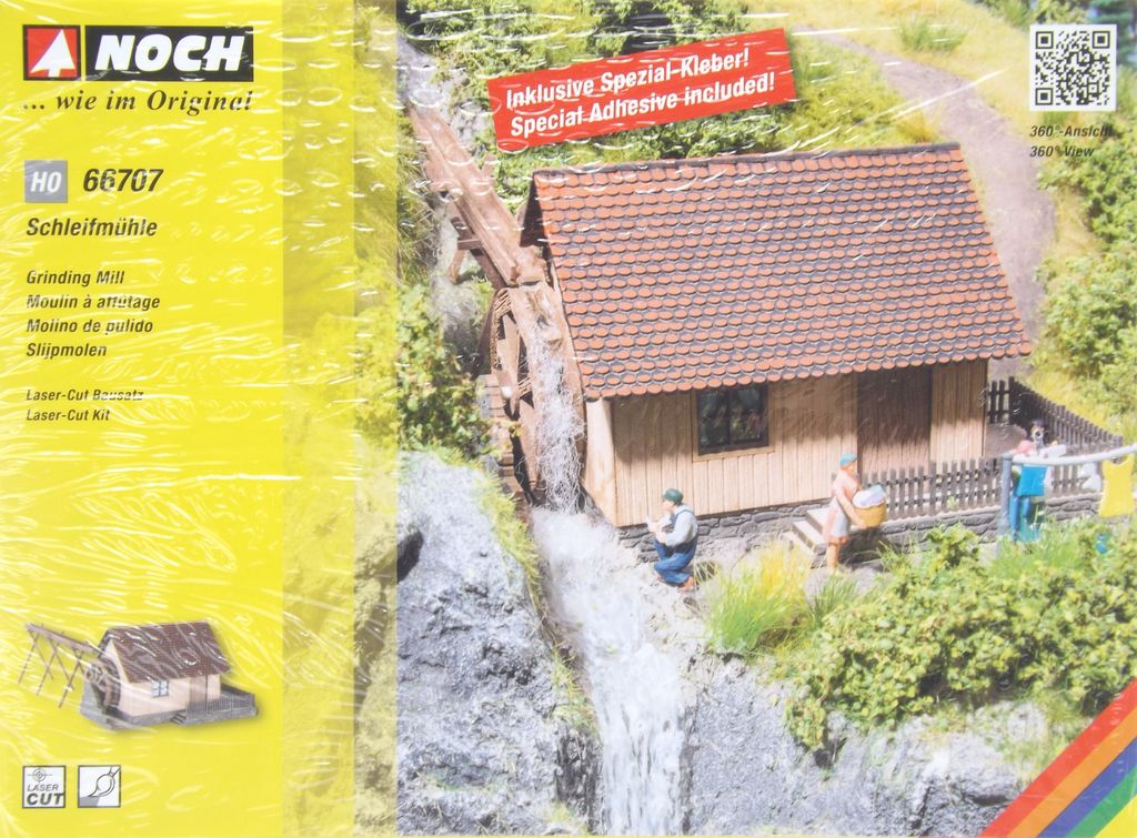 Noch 66707 Schleifmühle Spur H0 in